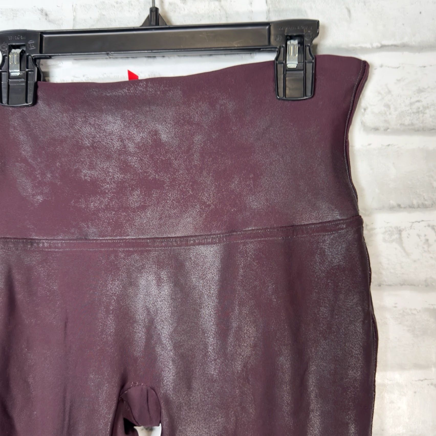 Spanx Spanx By Sara Blakely Athletic Pants Womens L Purple Compression Activewear Pants Size 36" / US 14 / IT 50 - 2 Thumbnail