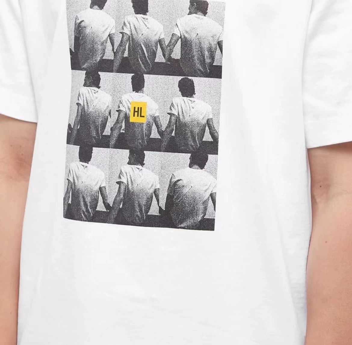 Helmut Lang HL Portrait Print T-shirt L Size US L / EU 52-54 / 3 - 7 Thumbnail