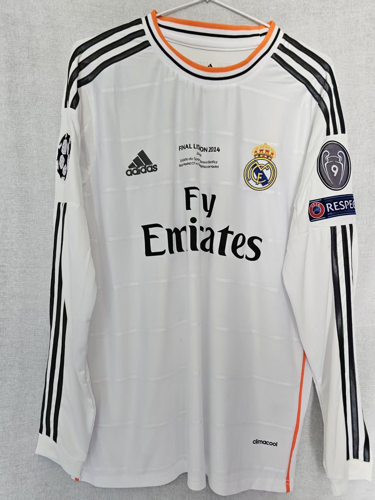 Other 2016 17 Real Madrid Gareth Bale Jersey Home Longsleeve XXL Size US XXL / EU 58 / 5 - 2 Thumbnail