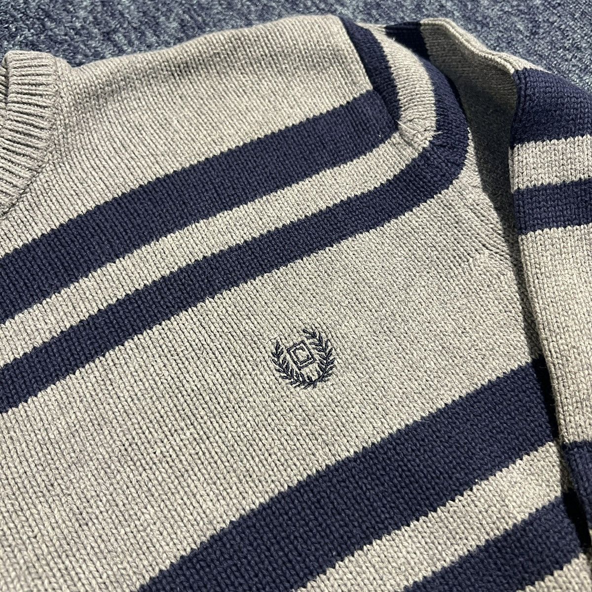 Chaps Vintage 00s CHAPS Striped Knit Sweater Size US M / EU 48-50 / 2 - 3 Thumbnail
