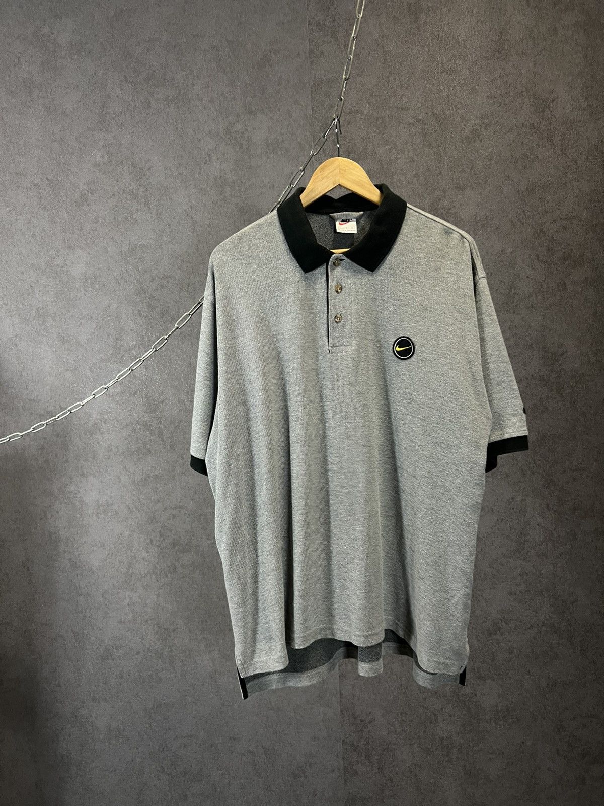 Nike Nike Team made in Taiwan vintage polo tee Size US L / EU 52-54 / 3 - 1 Thumbnail