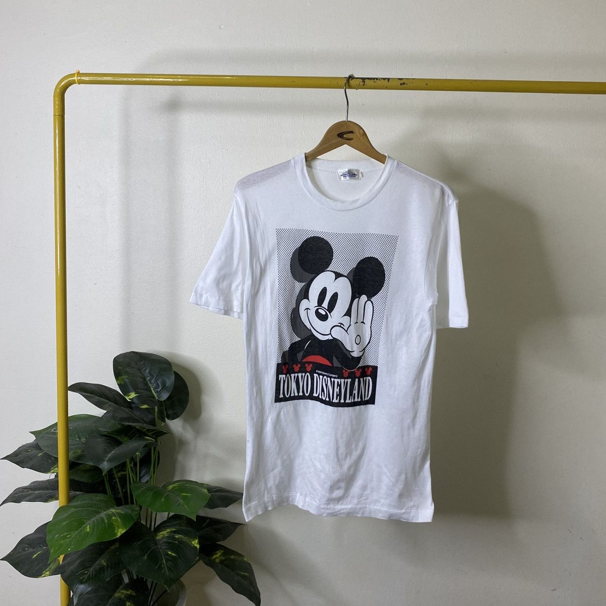 Mickey Mouse 1990s Walt Disney Tokyo Disneyland Promo T Shirt Size US S / EU 44-46 / 1 - 1 Thumbnail