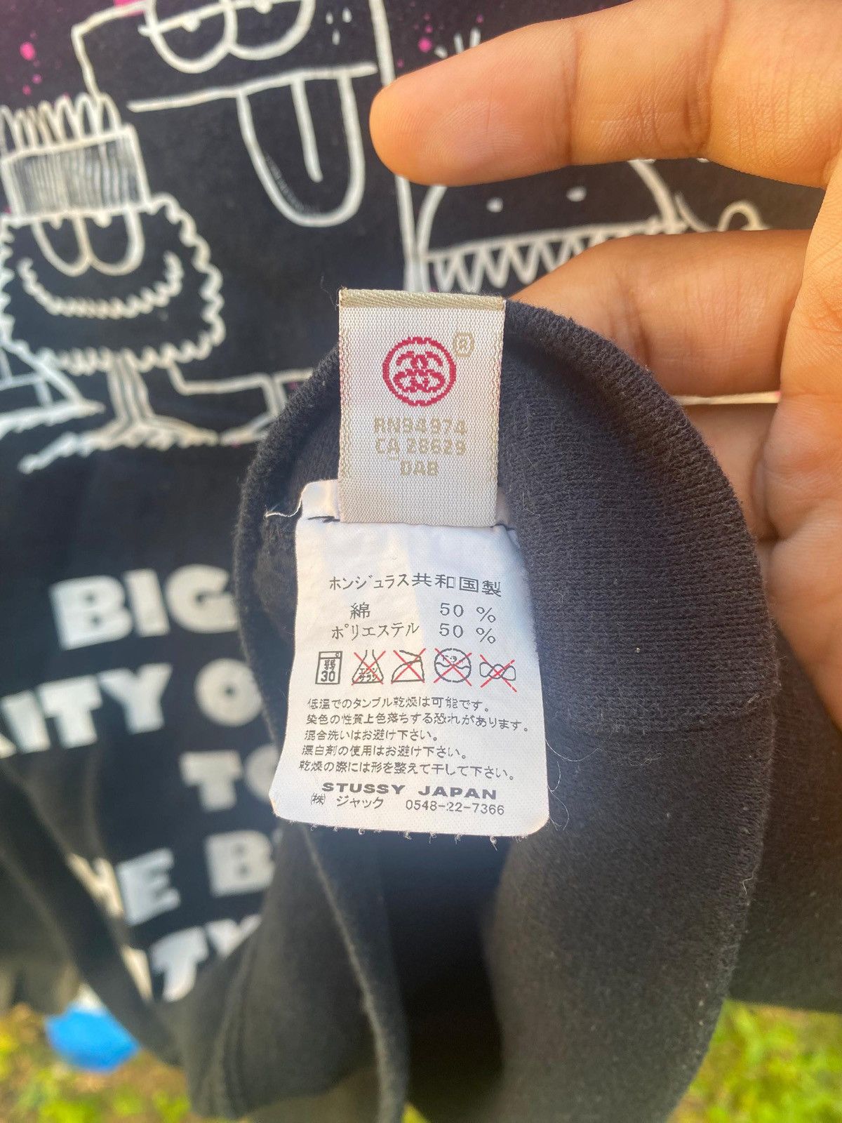 Stussy Stüssy Klyons crewneck sweatshirt in black Size US M / EU 48-50 / 2 - 3 Thumbnail