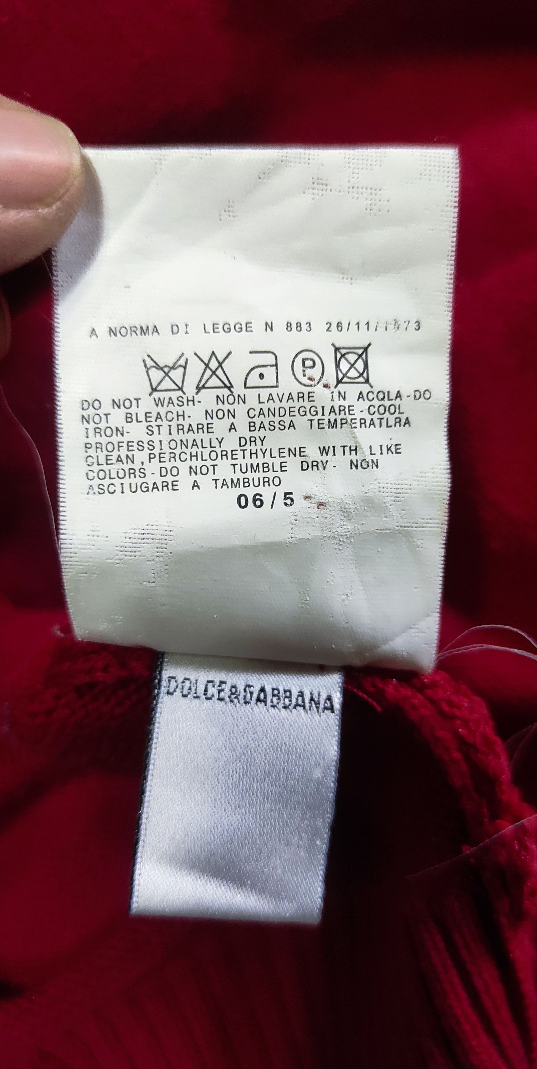 Dolce & Gabbana Beautiful Dolce & Gabbana Knitted Hoodie Vintage Rare Size US L / EU 52-54 / 3 - 10 Thumbnail