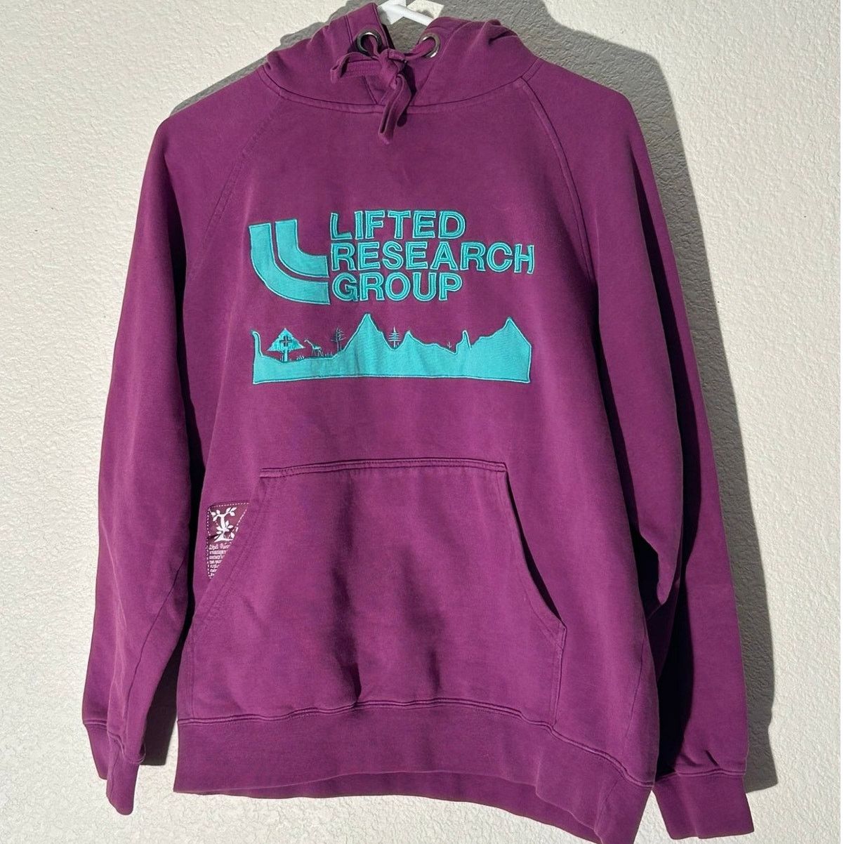 LRG LRG Lifted Research Group - Purple Women's Small Hoodie Size S / US 4 / IT 40 - 1 Thumbnail