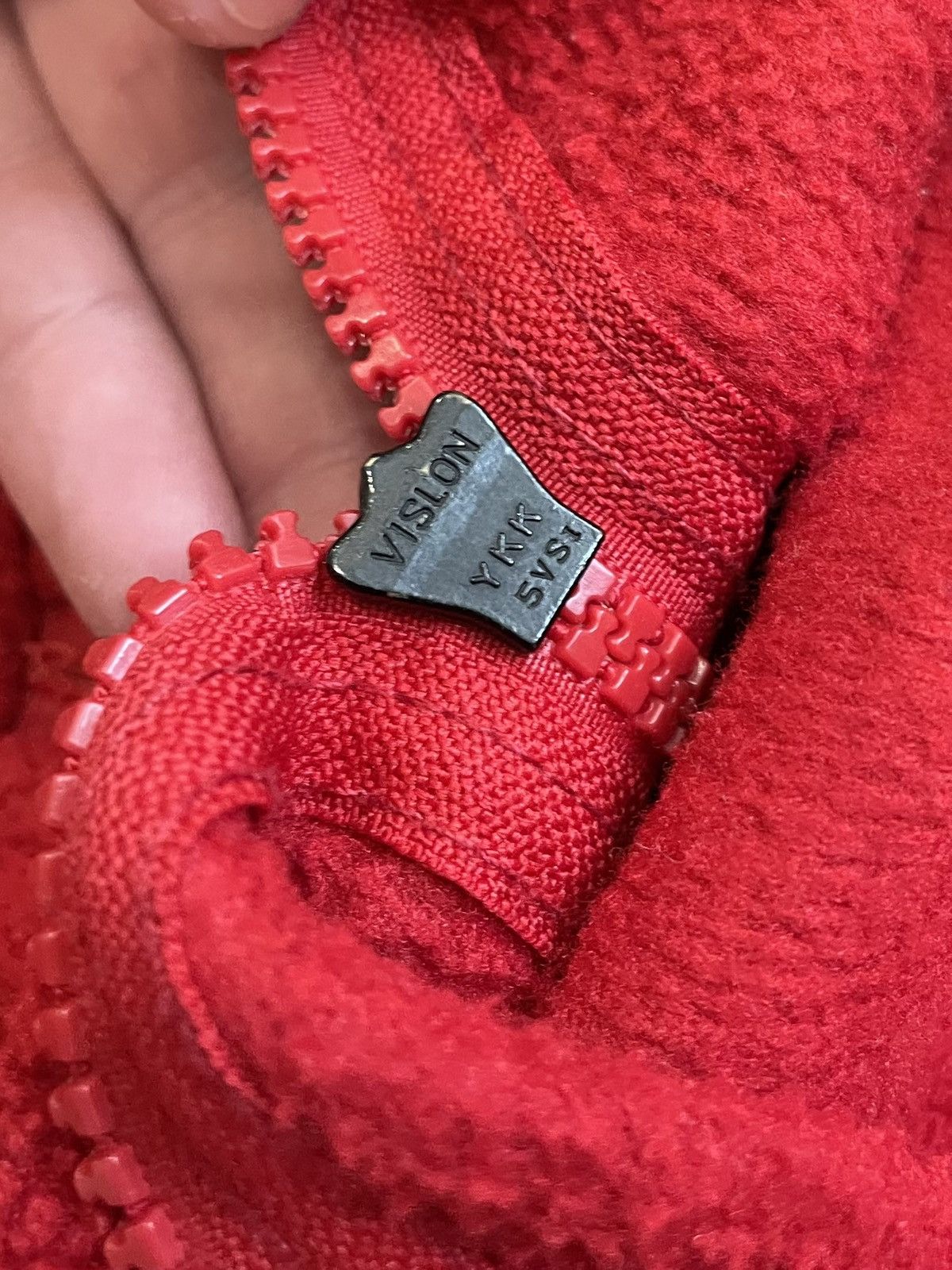 The North Face × Vintage Vintage The North Face Zipper fleece Jacket Size US L / EU 52-54 / 3 - 6 Thumbnail