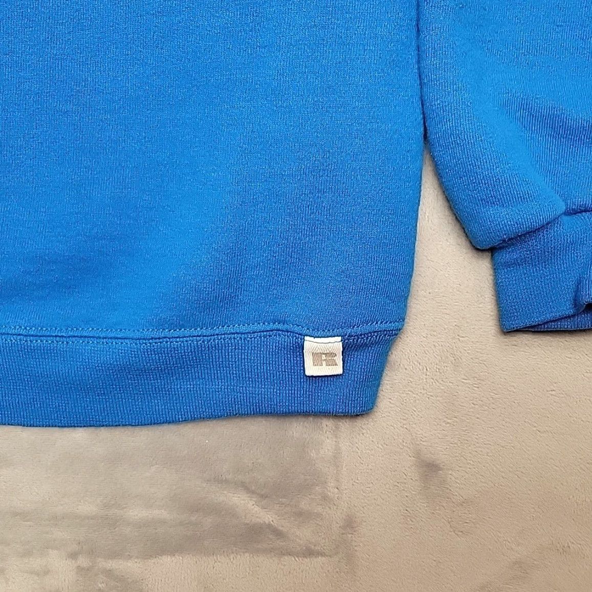 Russell Athletic VTG Russell Sweatshirt Mens XL Blue 1/4 Zip Cropped Made in USA Y2K Russell Athletic Sweatshirt MTG 90s USA American Mens XL Blue Size US XL / EU 56 / 4 - 6 Thumbnail