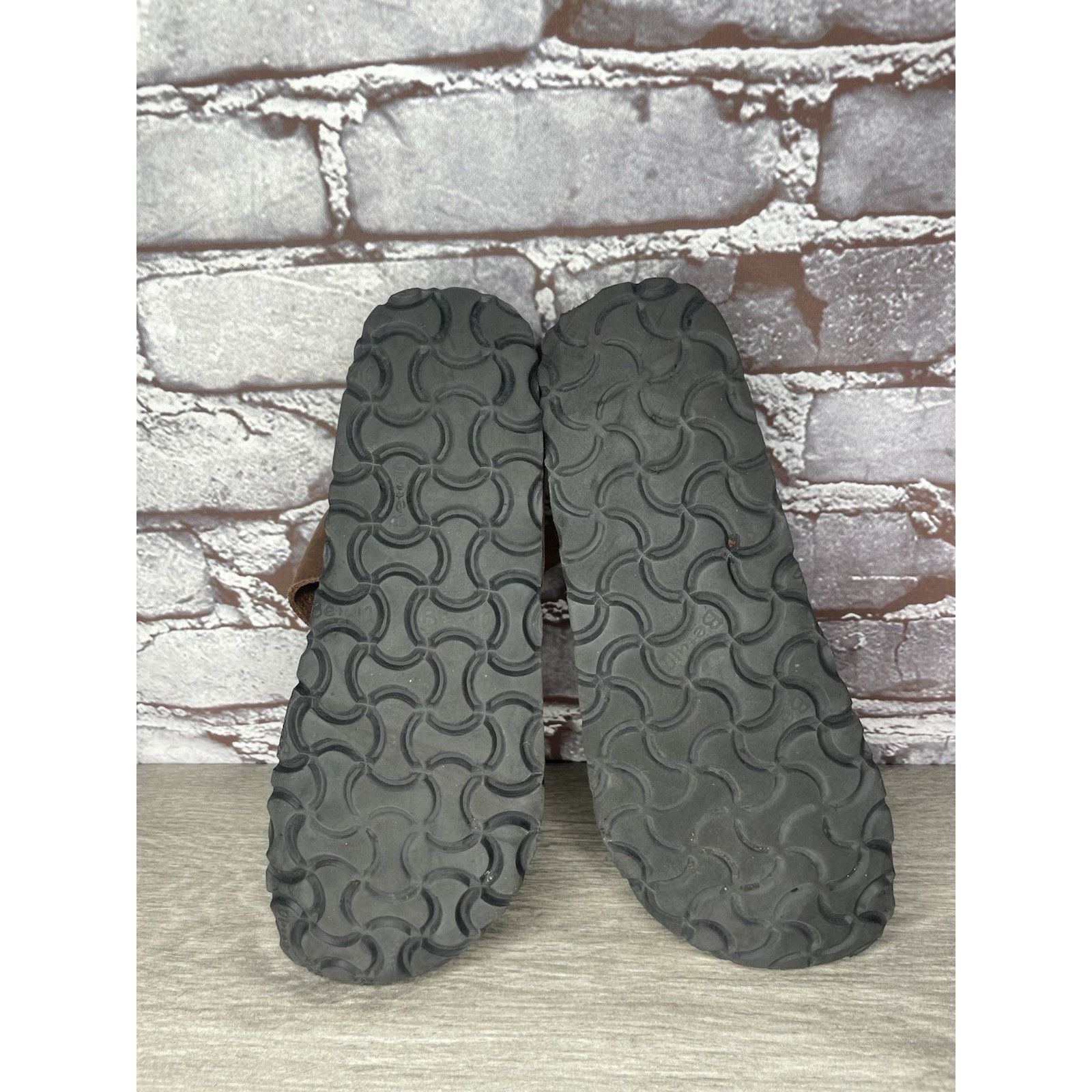 Birkenstock Betula Birkenstock Gizeh Brown Leather Cork Thong Sandals Wo Size US 8 / IT 38 - 21 Thumbnail