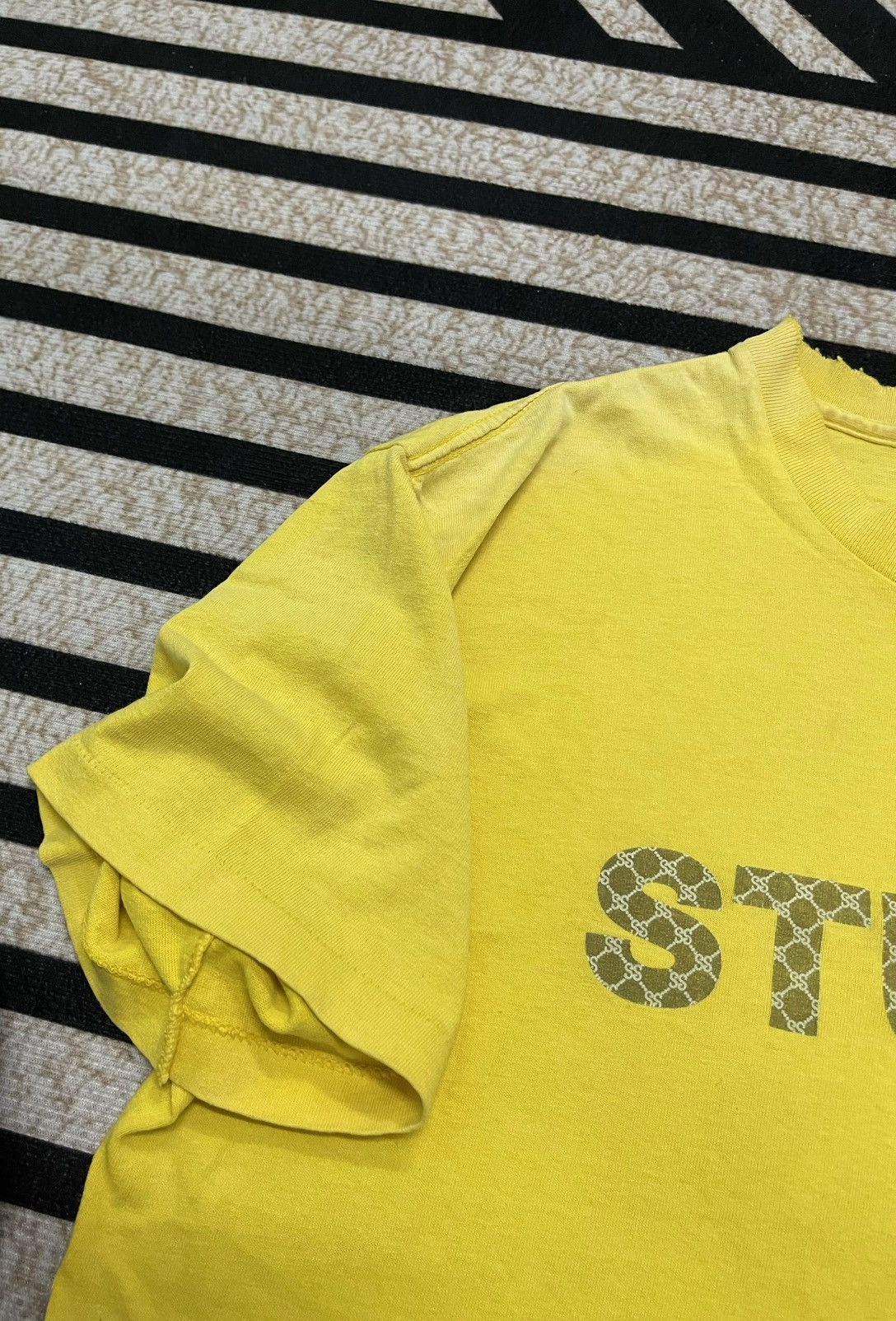 Stussy 90s stucci monogram distressed Size US M / EU 48-50 / 2 - 7 Thumbnail