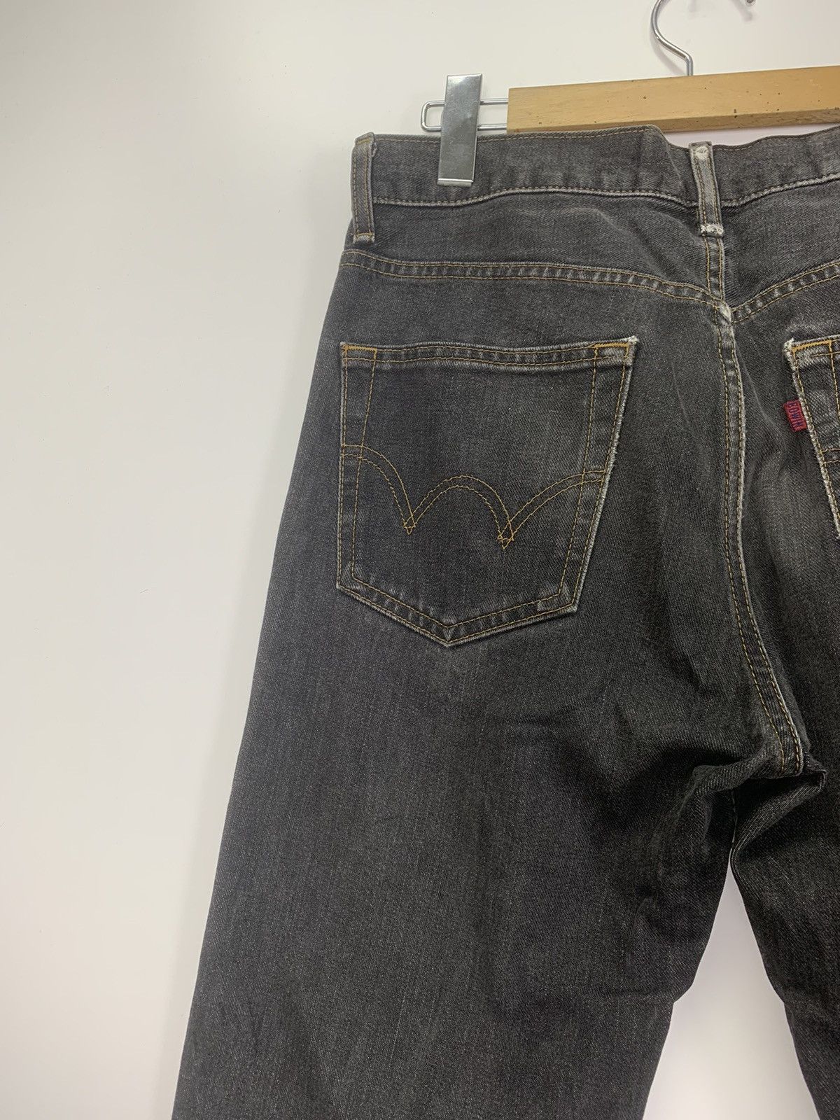Edwin × Vintage Vintage Edwin black jeans Size US 30 / EU 46 - 11 Thumbnail