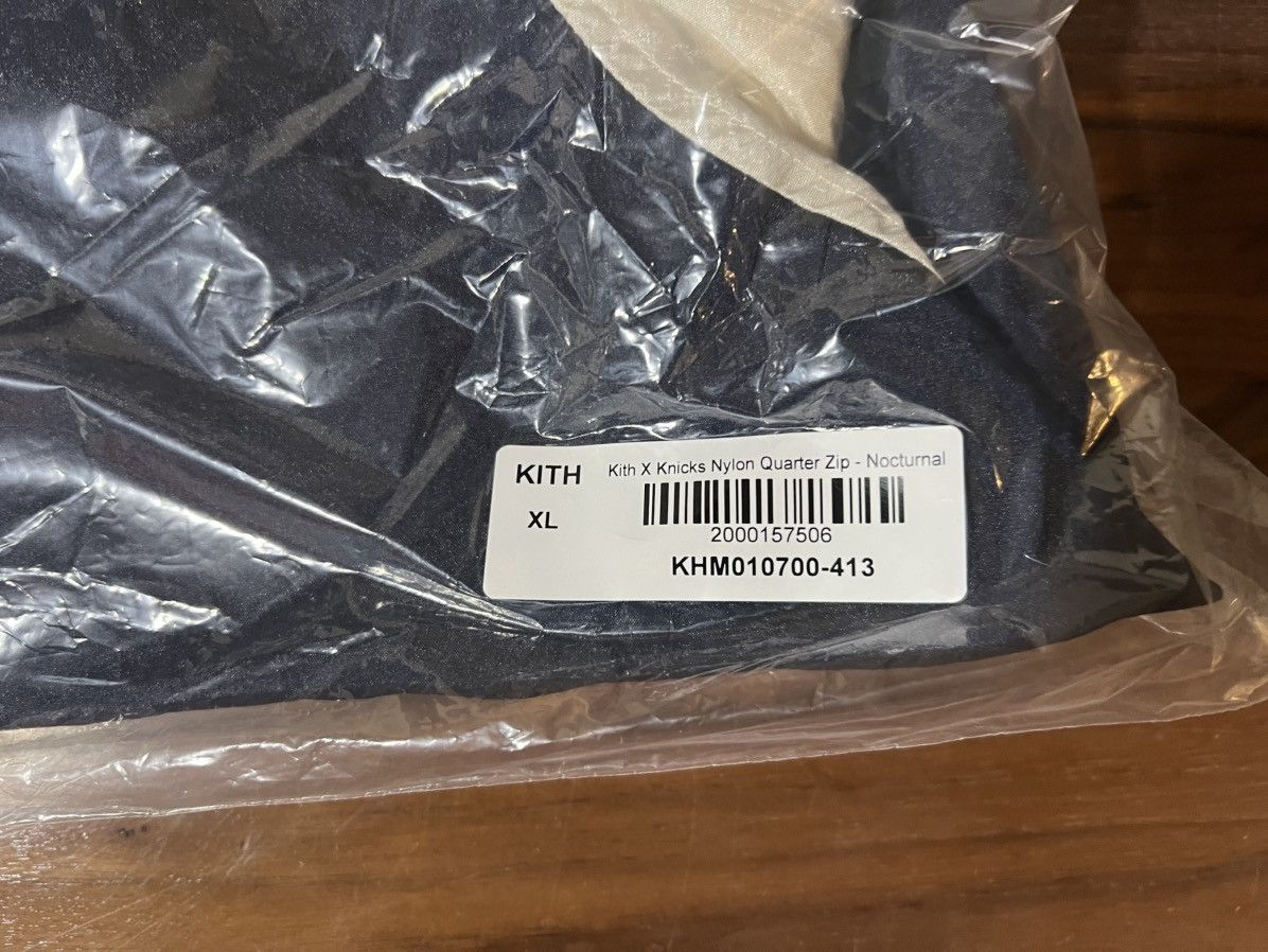 Kith Kith for the New York Knicks Nylon Quarter Zip Nocturnal XL Size US XL / EU 56 / 4 - 9 Thumbnail