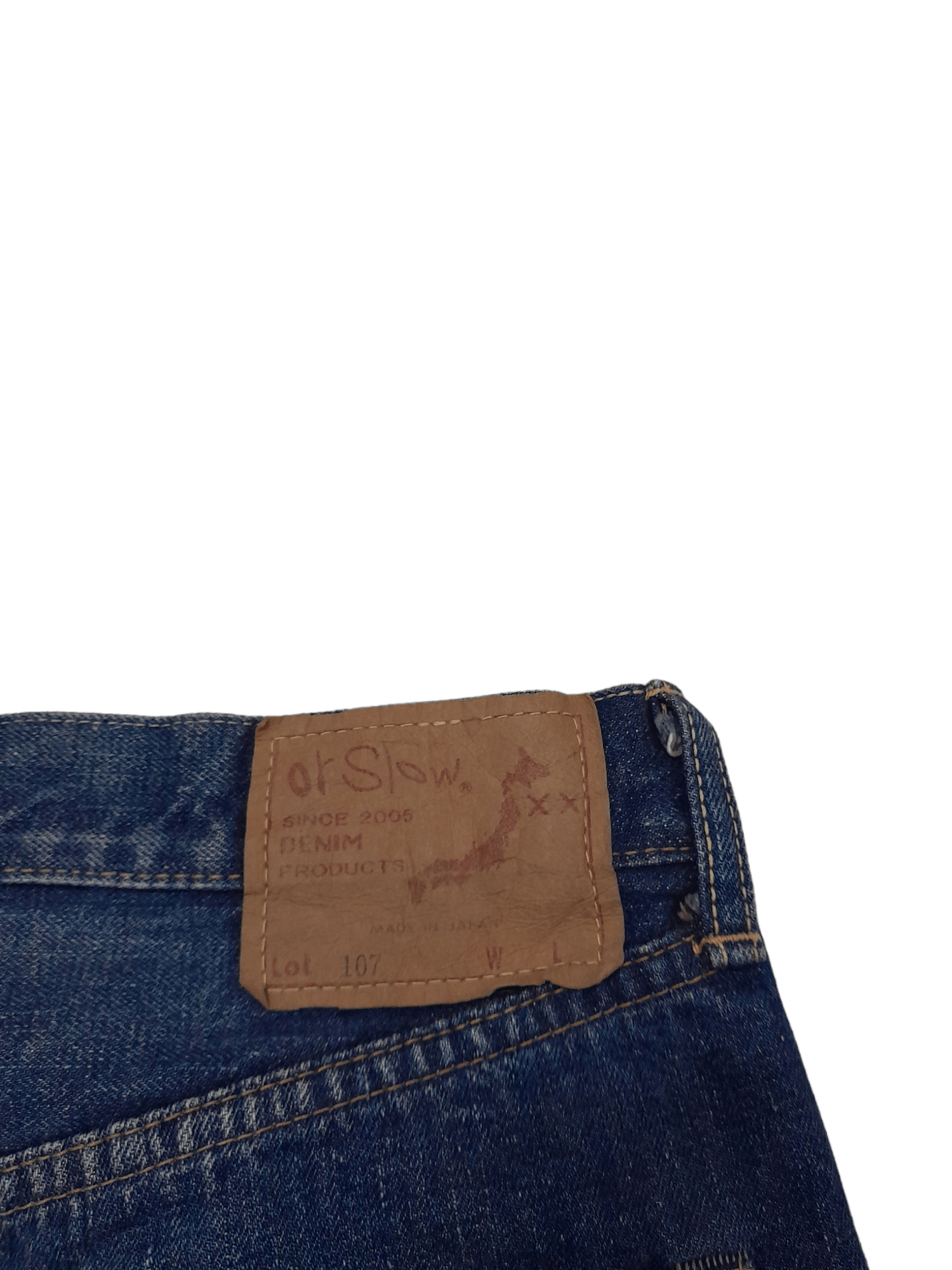 Orslow Orslow 107 Denim Japan (F271) Waist 31 Size US 31 - 3 Thumbnail