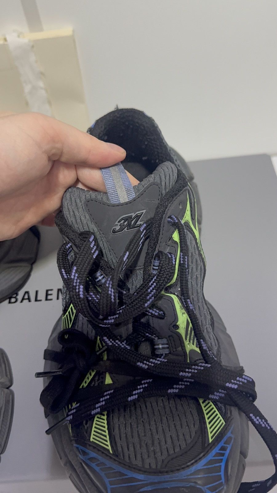 Balenciaga ⛔️Balenciaga 3XL grey blue green 41 Size US 8 / EU 41 - 5 Thumbnail