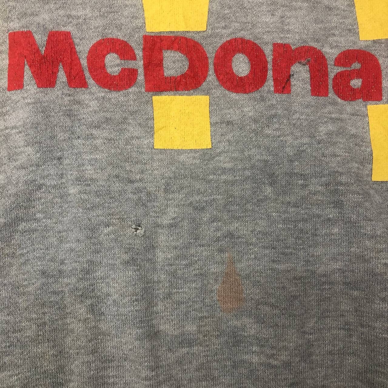 Vintage Y712. VTG SUN FADED MC DONALD SWEATSHIRTS Size US L / EU 52-54 / 3 - 8 Thumbnail