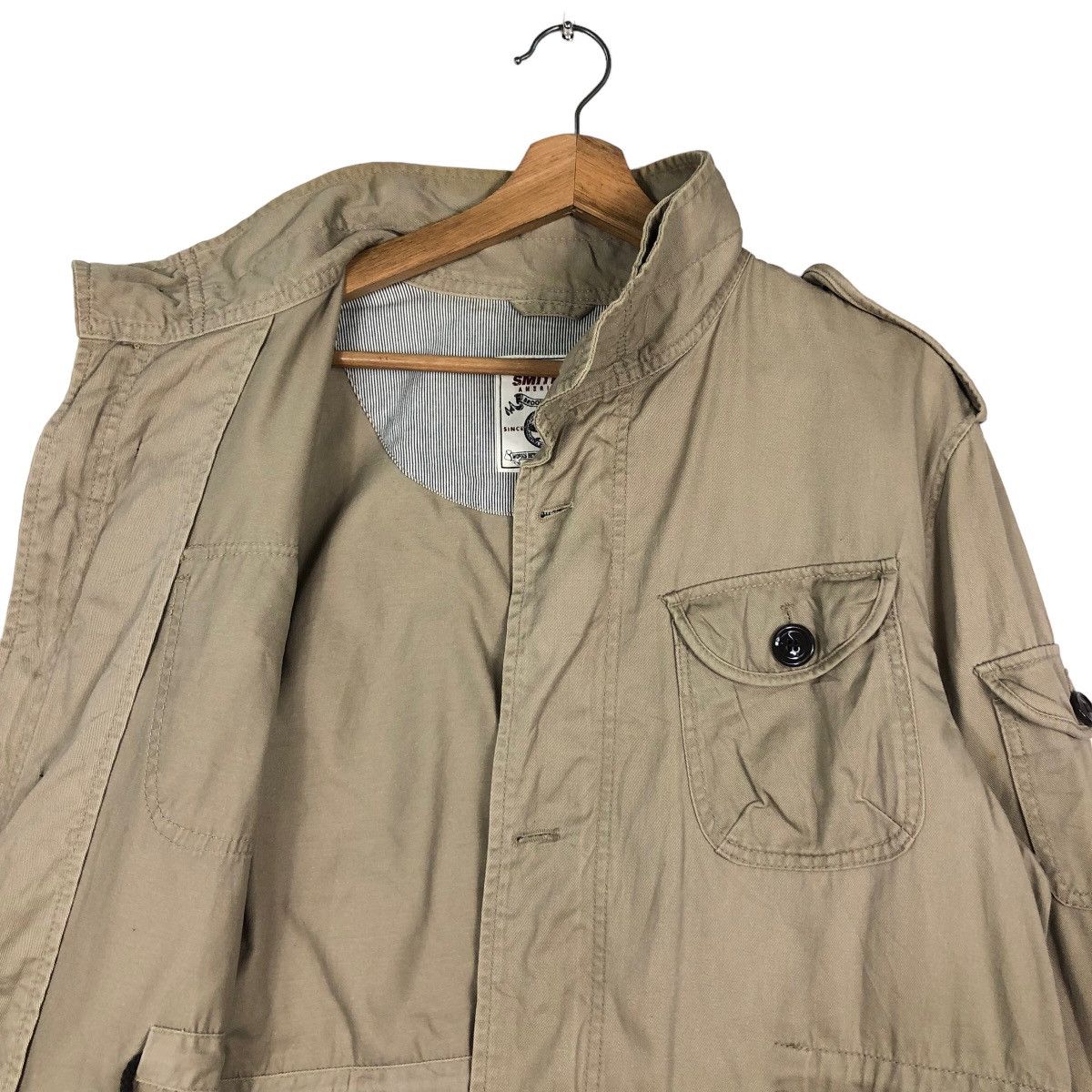 Japanese Brand 🔥Vintage Biker Jacket Smith’s American Issey Miyake Pocket Size US L / EU 52-54 / 3 - 12 Thumbnail