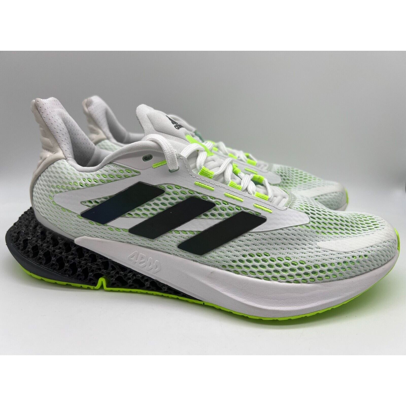 Adidas 4Dfwd Pulse Men's Running Q46221 White Green Size 10 Shoes