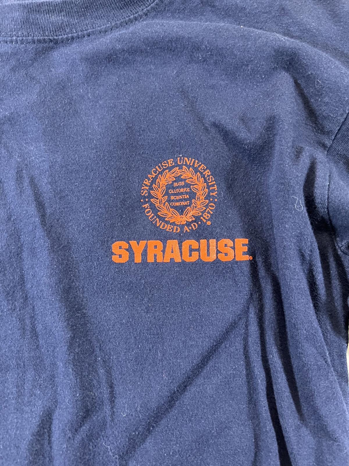 Other Syracuse University Navy Blue Long Sleeve SShirt Size US S / EU 44-46 / 1 - 2 Thumbnail