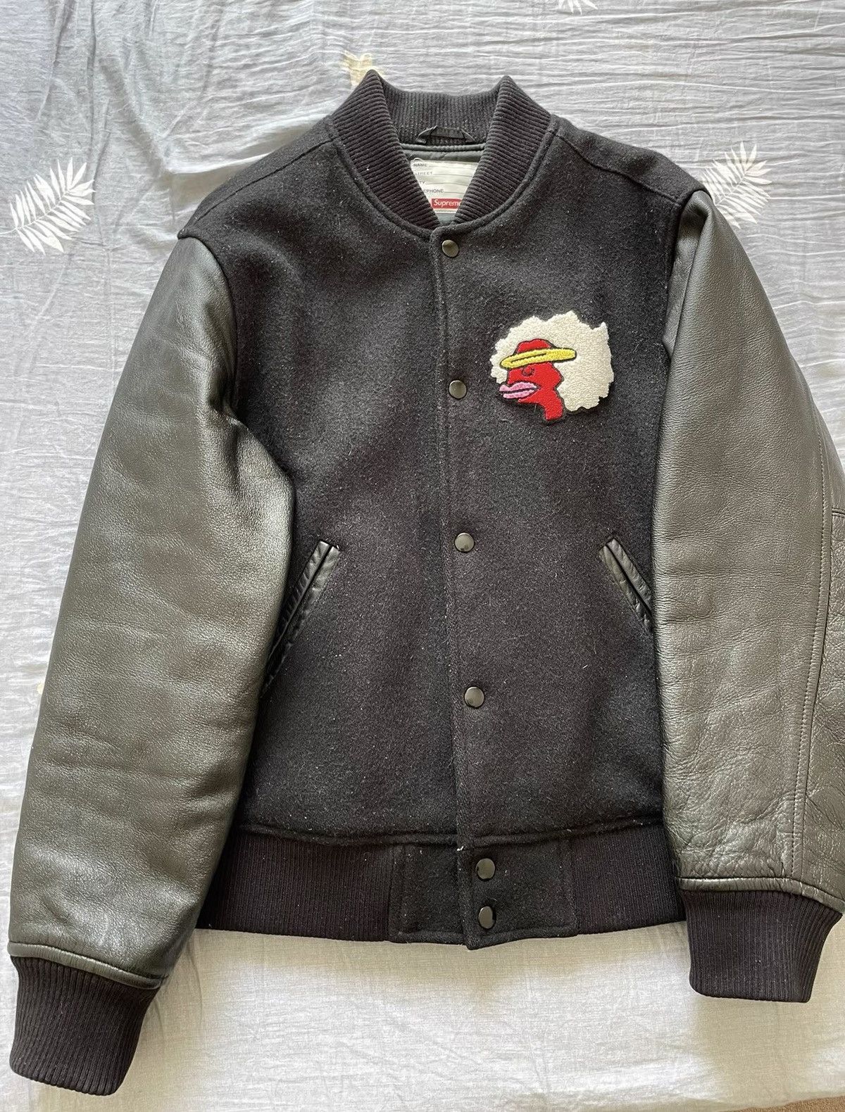 Supreme Supreme 17fw gonz Ramm varsity leather jacket Size US S / EU 44-46 / 1 - 2 Thumbnail
