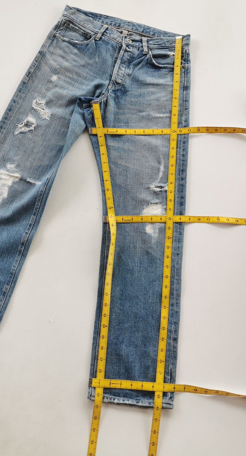 Journal Standard × Schott Journal Standard Japan Distressed Jeans Size US 30 / EU 46 - 11 Thumbnail