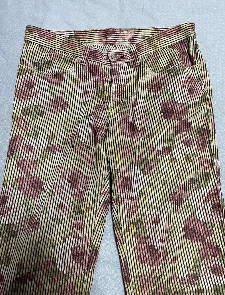 Yohji Yamamoto Vintage Floral Striped Pants-2506 Size 30" / US 8 / IT 44 - 4 Thumbnail