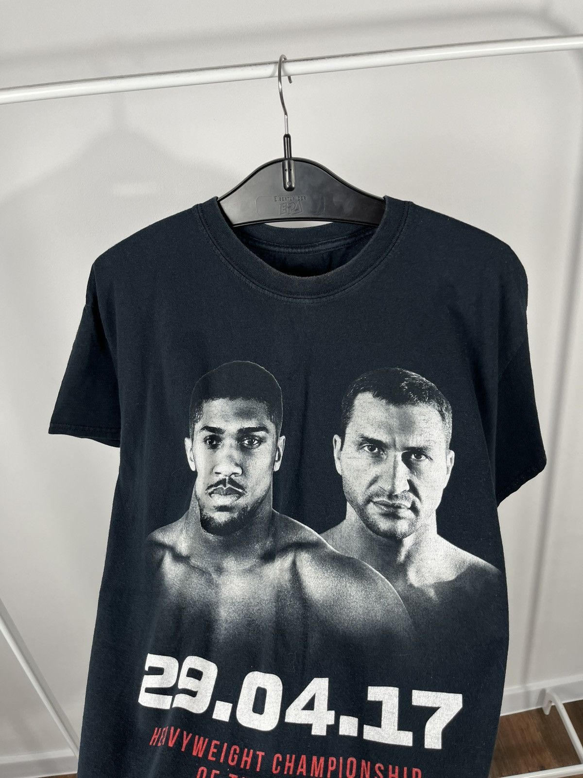 Other Joshua vs Klitschko Boxing T Shirt Heavyweight 22.04.17 Size US L / EU 52-54 / 3 - 5 Thumbnail