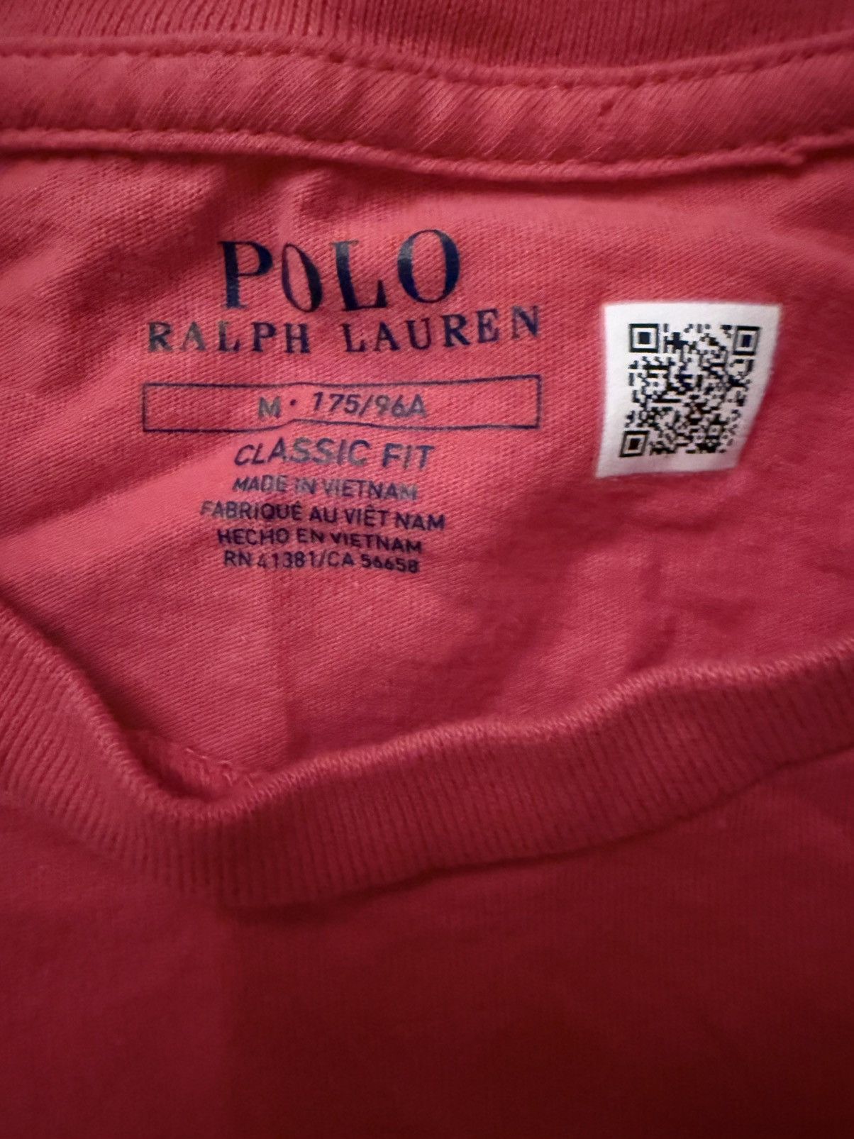 Polo Ralph Lauren Polo Ralph Lauren Red Pony Logo Tee Size M Size US M / EU 48-50 / 2 - 3 Thumbnail