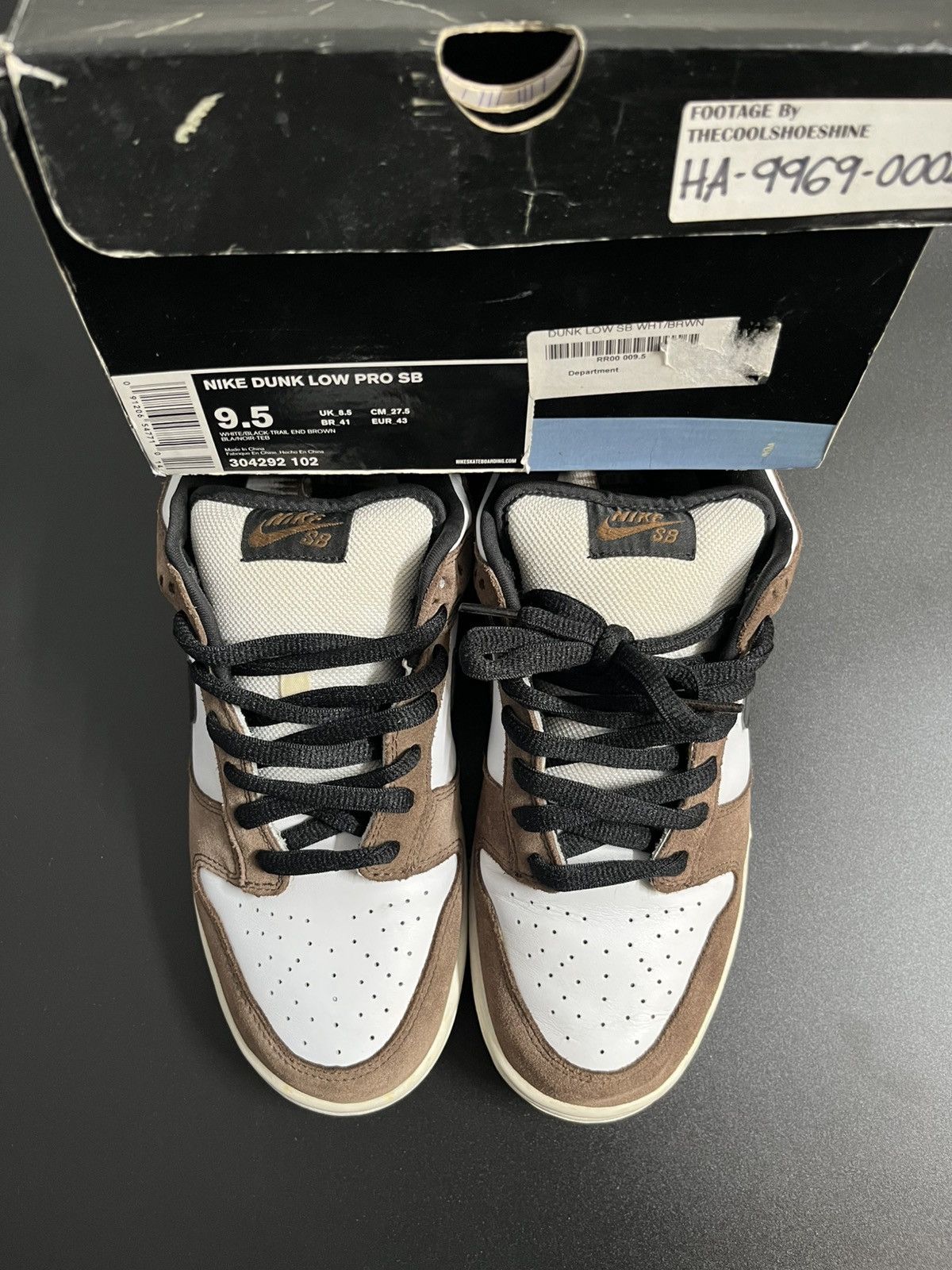 Nike Nike sb dunk low Trail End brown Size US 9.5 / EU 42-43 - 11 Thumbnail