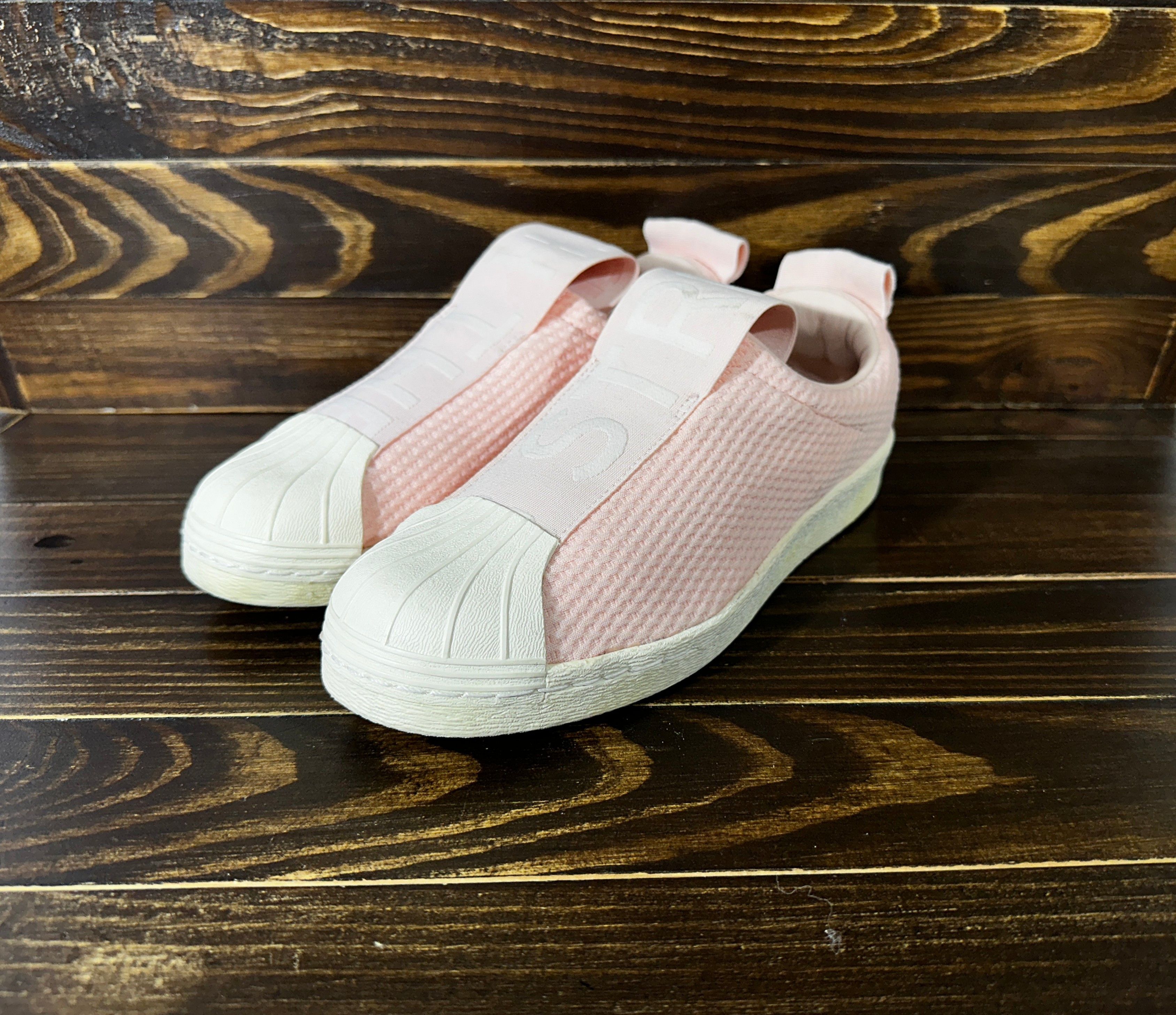 Adidas Adidas Superstar bw3s Slip On W 'Pink White' Womens Sneakers Size US 6 / IT 36 - 17 Thumbnail