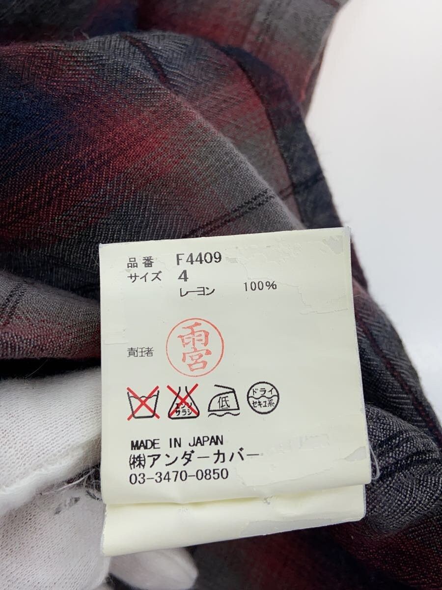 Undercover AW10 Ombre Plaid Button Shirt Size US XL / EU 56 / 4 - 6 Thumbnail