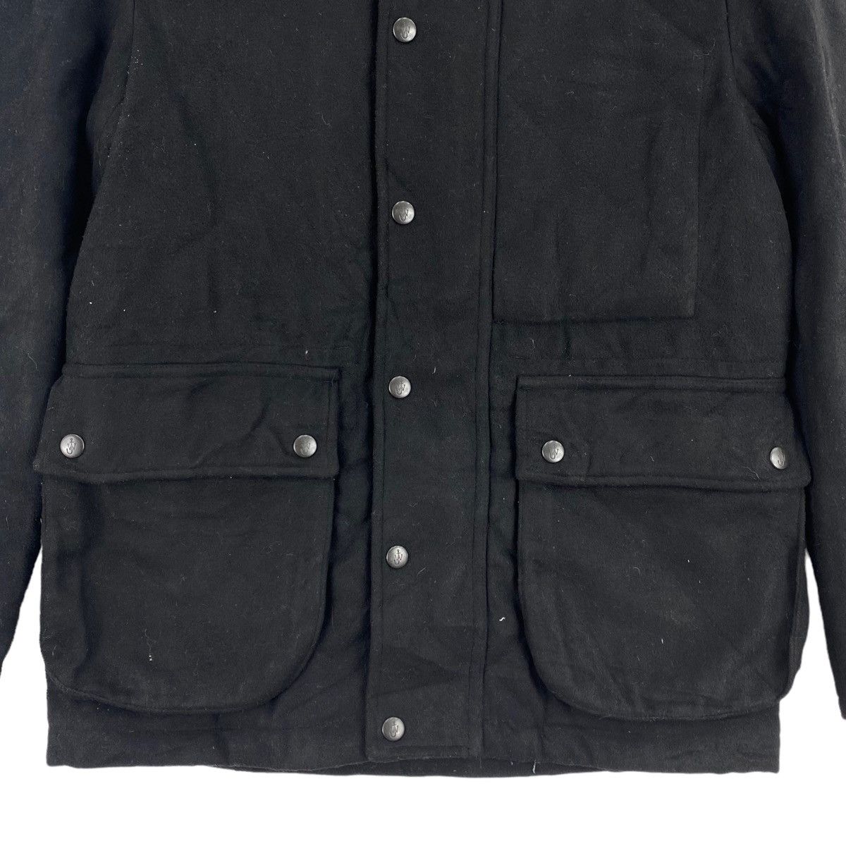 JW Anderson × Uniqlo JW ANDERSON x UNIQLO Japan Multi Pockets Black Wool Coat Size US S / EU 44-46 / 1 - 3 Thumbnail
