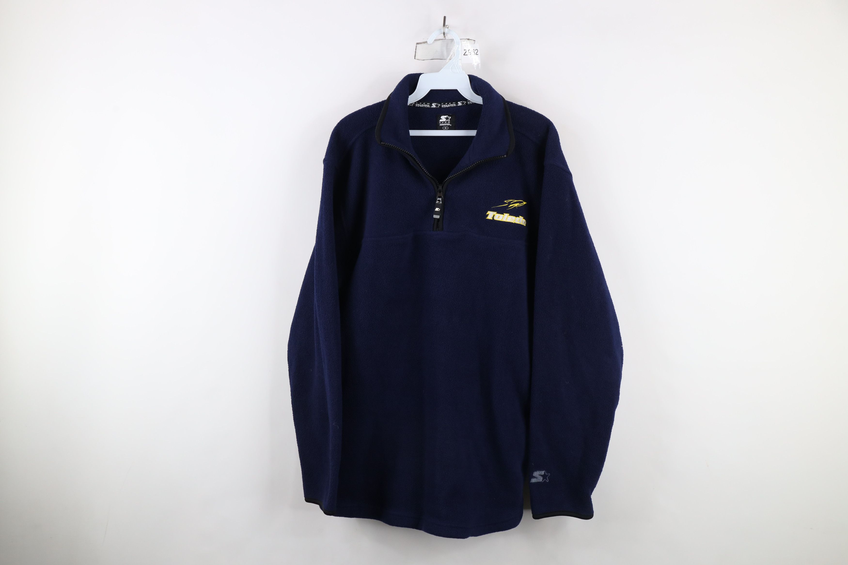 Starter Vintage 90s Starter University of Toledo Pullover Sweater Size US M / EU 48-50 / 2 - 1 Thumbnail