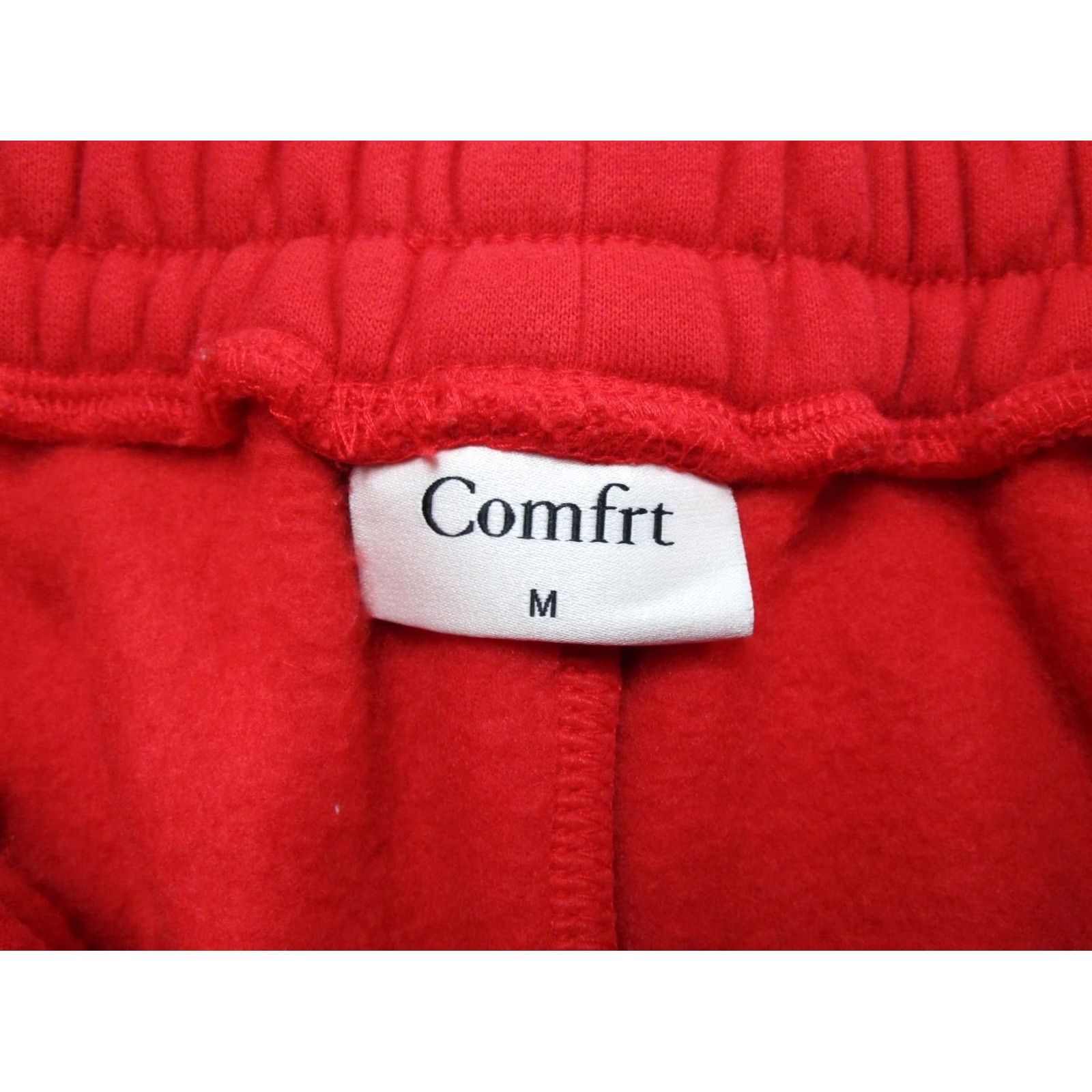 Vintage Comfrt Signature Sweatpants Womens M Medium Red Fleece Pull On Athletic Size 32" / US 10 / IT 46 - 3 Thumbnail