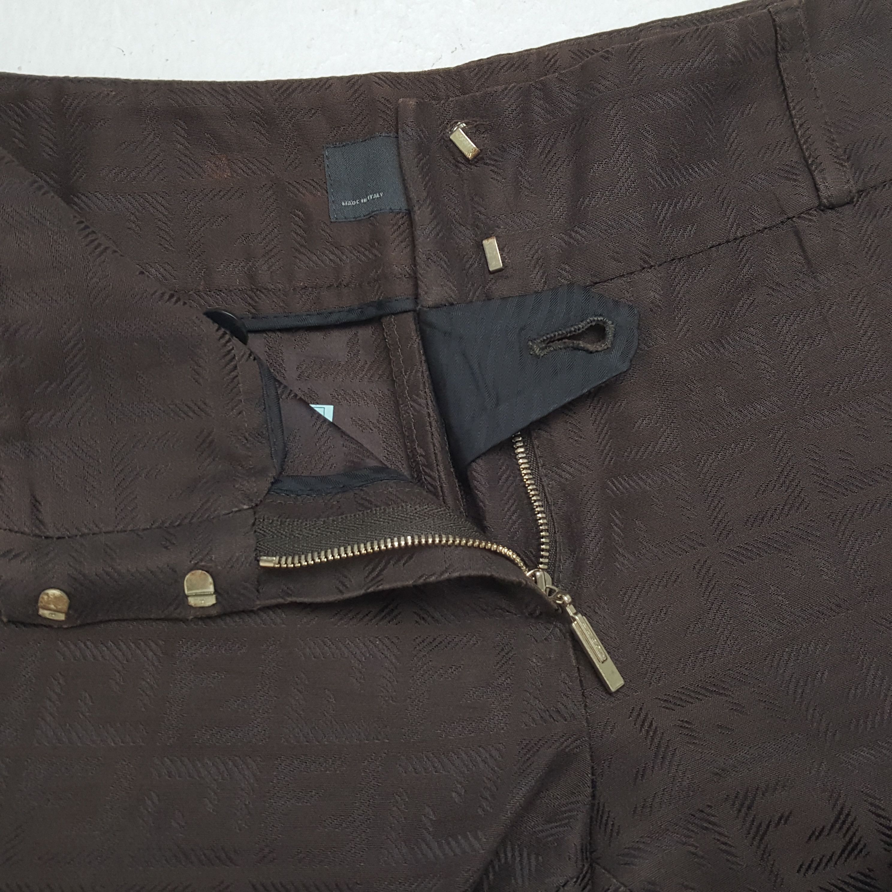 Fendi × Vintage FENDI Designer Luxury Brand Fashion Style Monogram Pants Size 27" / US 4 / IT 40 - 12 Thumbnail