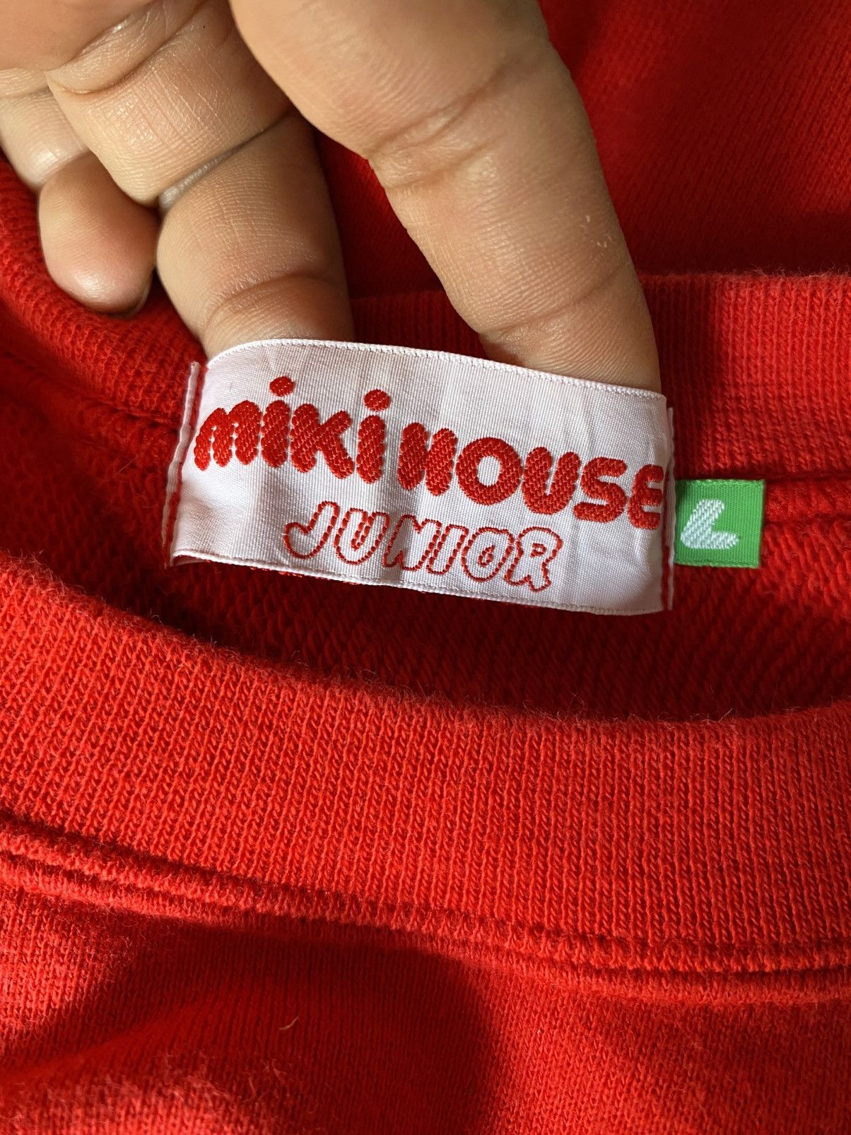 Designer × Japanese Brand Miki House Sweatshirt Size L / US 10 / IT 46 - 6 Thumbnail