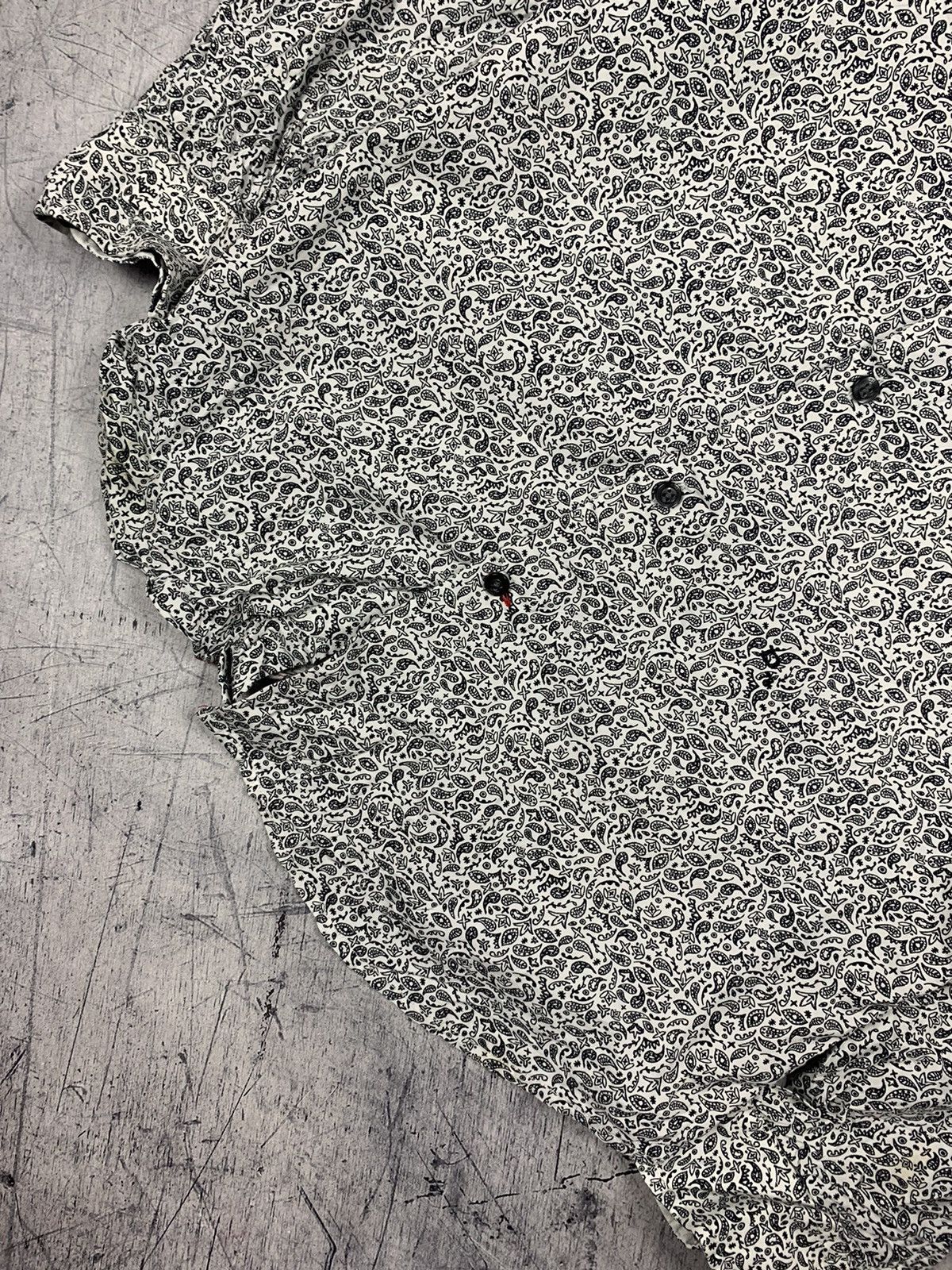 Diesel Diesel Luxury Geometric Pattern Shirt Long Sleeve Y2K Size US M / EU 48-50 / 2 - 3 Thumbnail