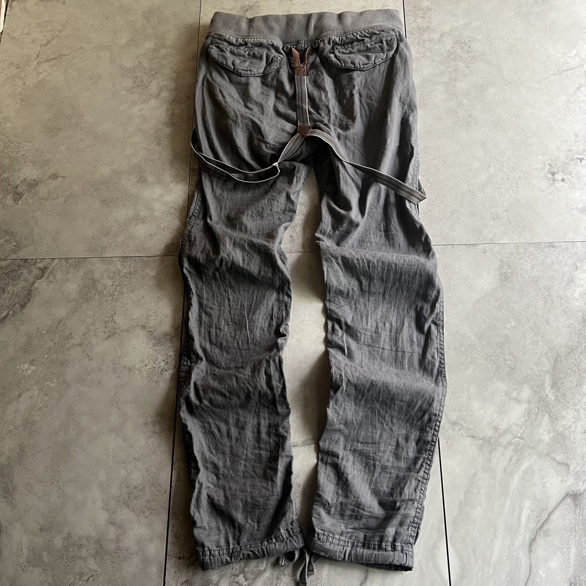 image of G.o.a Suspender Cargos in Ash Grey, Men's (Size 30)