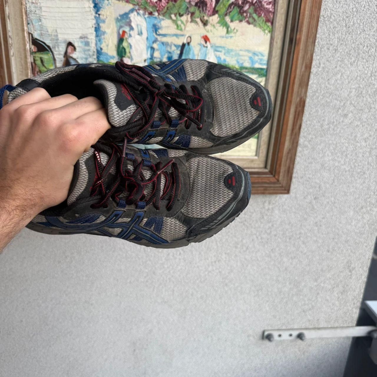 Asics Asics Gorpcore Shoes Grey Purple Sneakers Low Top Size US 9 / EU 42 - 4 Thumbnail