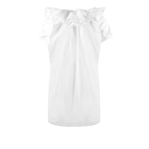 Dries Van Noten o1g2r1mq1024 T-Shirt in White Size S / US 4 / IT 40 - 2 Thumbnail