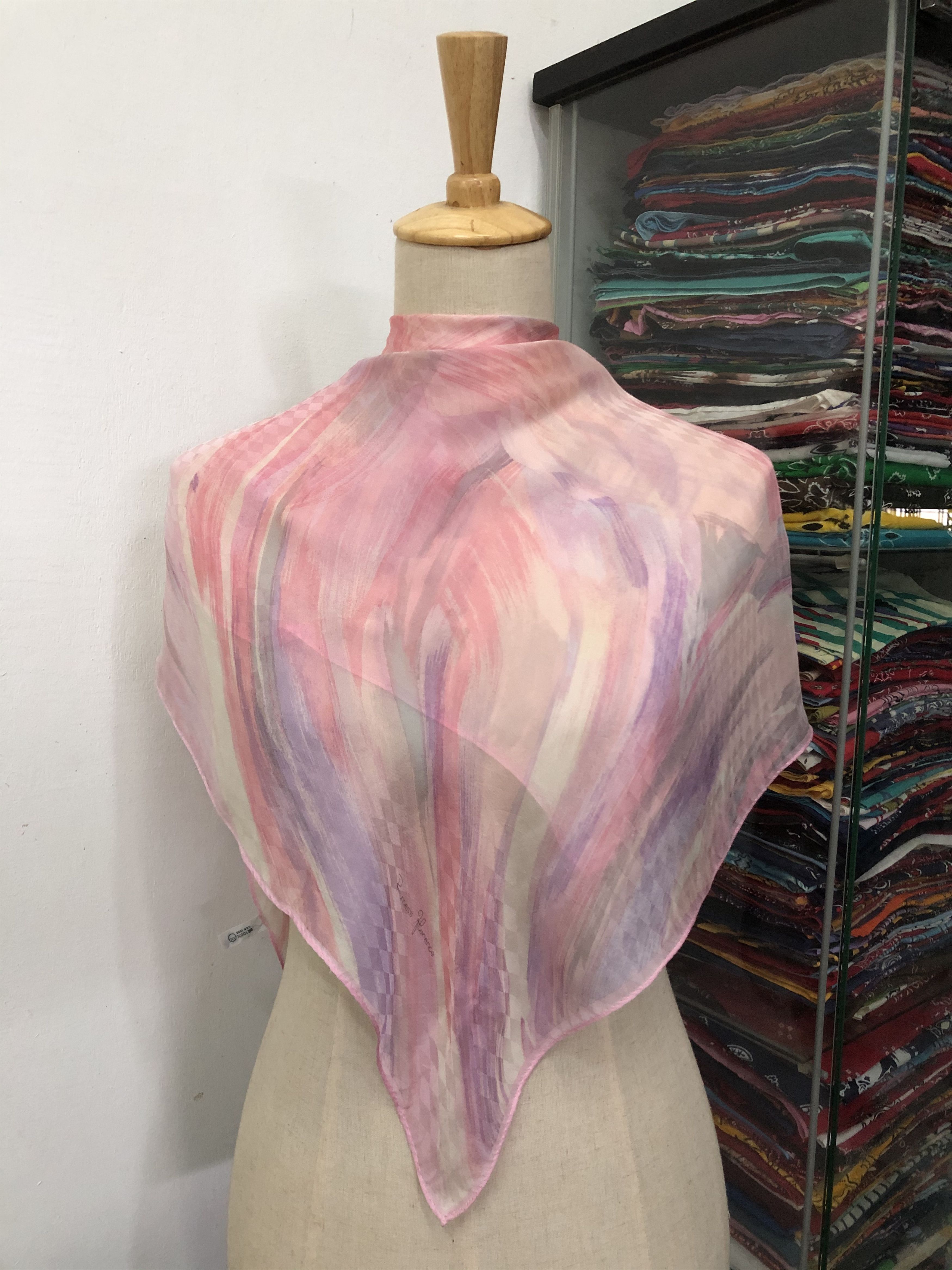 Vintage Princess Florence Silk Scarf