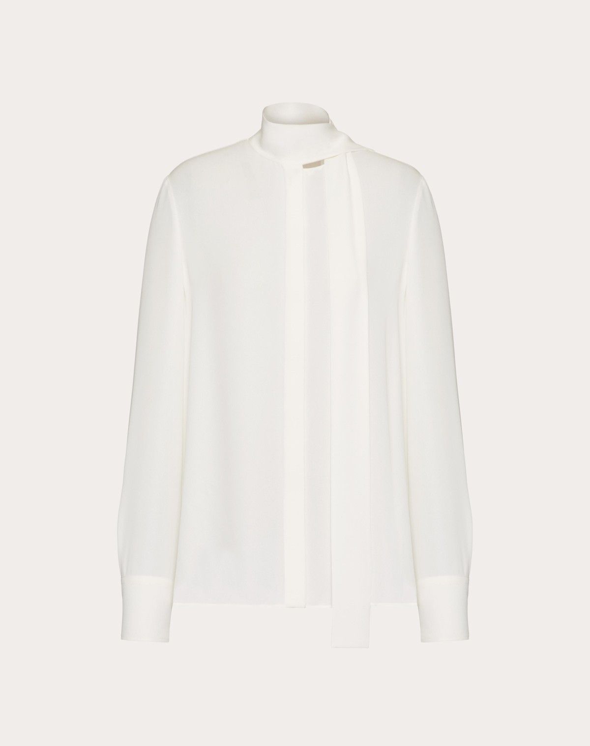 o1s1wg110525 Georgette Blouse in White