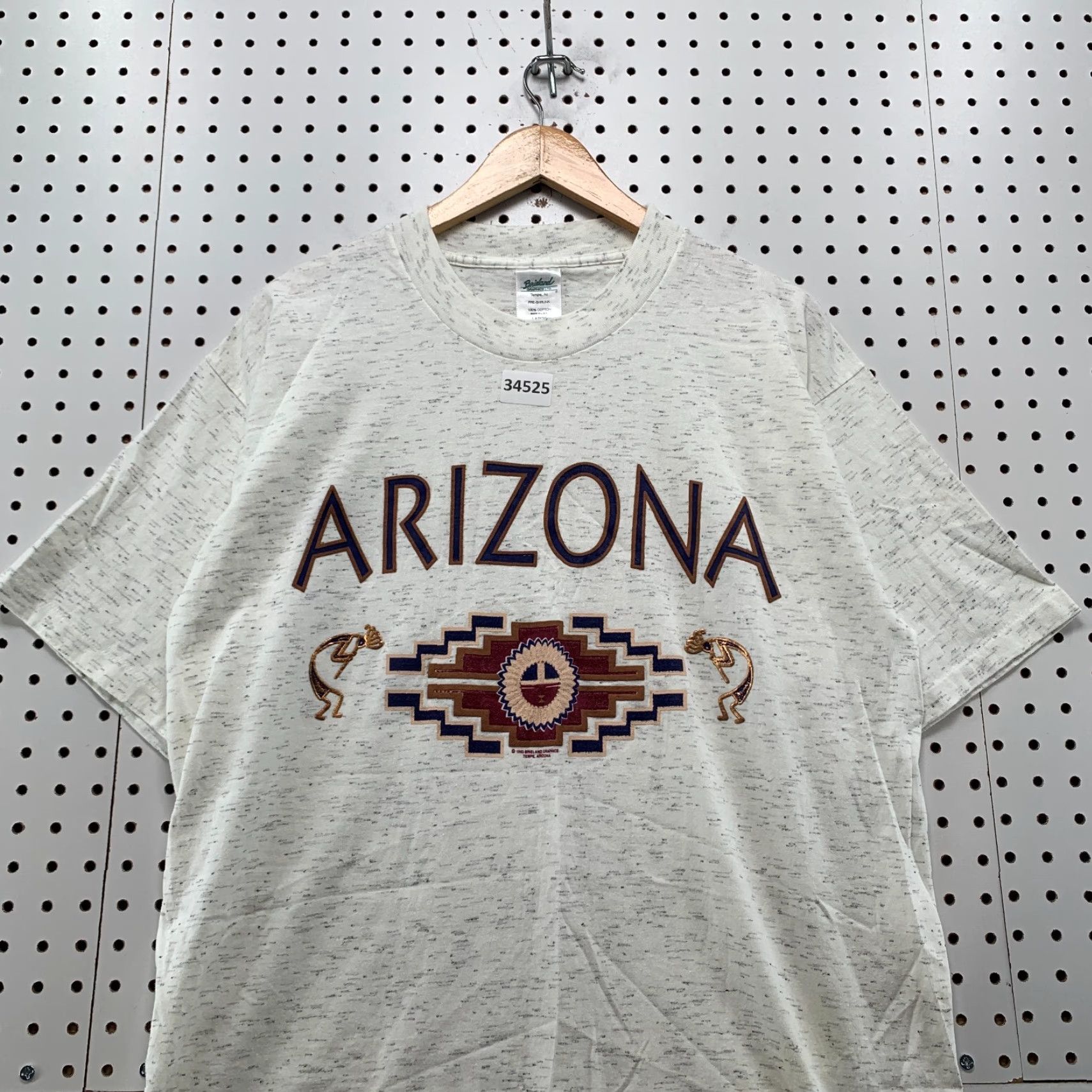 Vintage VINTAGE Arizona Shirt Mens Large White Single Stitch Made USA 22x30.5 Size US L / EU 52-54 / 3 - 5 Thumbnail