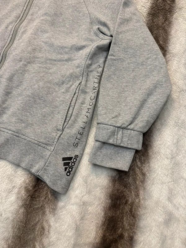 Adidas × Stella McCartney Adidas x Stella McCartney Zip Grey Hoodie size M Size M / US 6-8 / IT 42-44 - 3 Thumbnail