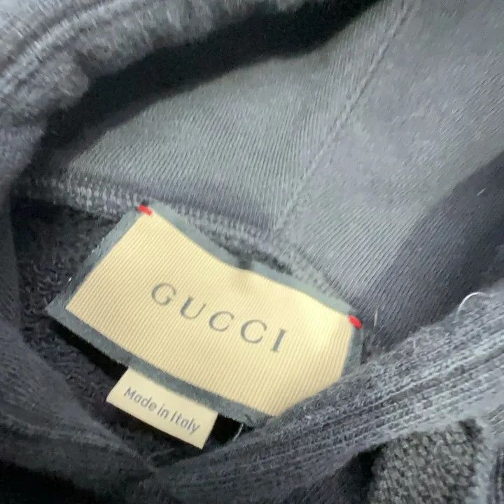 Gucci SS22 Black Graphic Hoodie for Women-2507