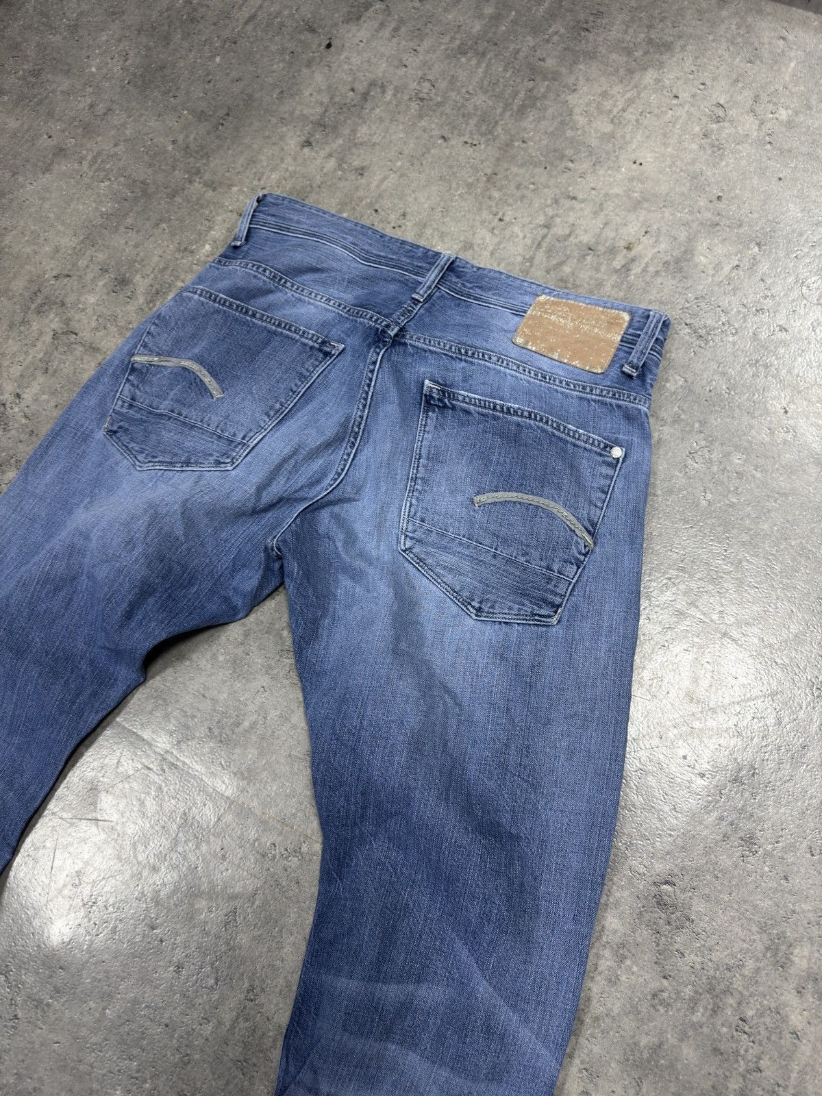 ᶠᵃⁿᶜʸᵍᵘʸ Vintage G-Star Baggy Washed Denim Jeans leg Y2K