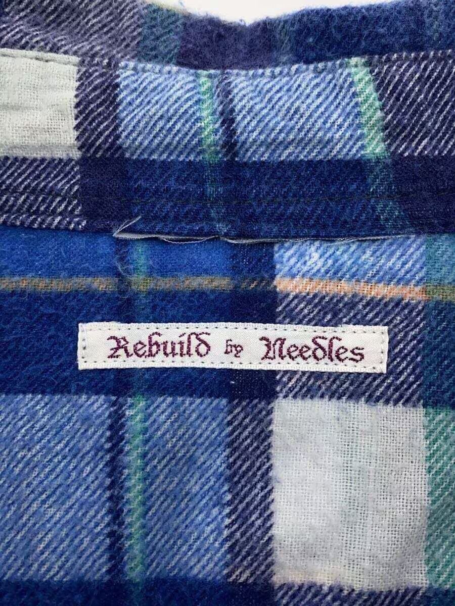 Needles Reconstructed Rebuild Flannel Button Shirt Size US XL / EU 56 / 4 - 4 Thumbnail
