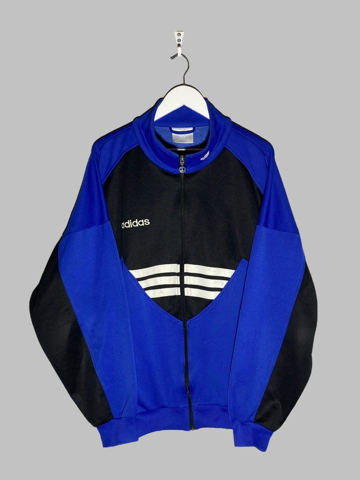 Adidas Vintage 90s Adidas Full Zip Track Top Training Jacket Size US XL / EU 56 / 4 - 1 Thumbnail