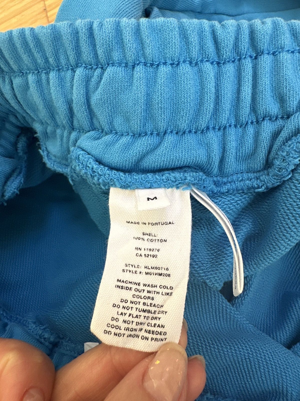Helmut Lang Helmut Lang Knot Joggers Size M Cerulean Size US 31 - 6 Thumbnail