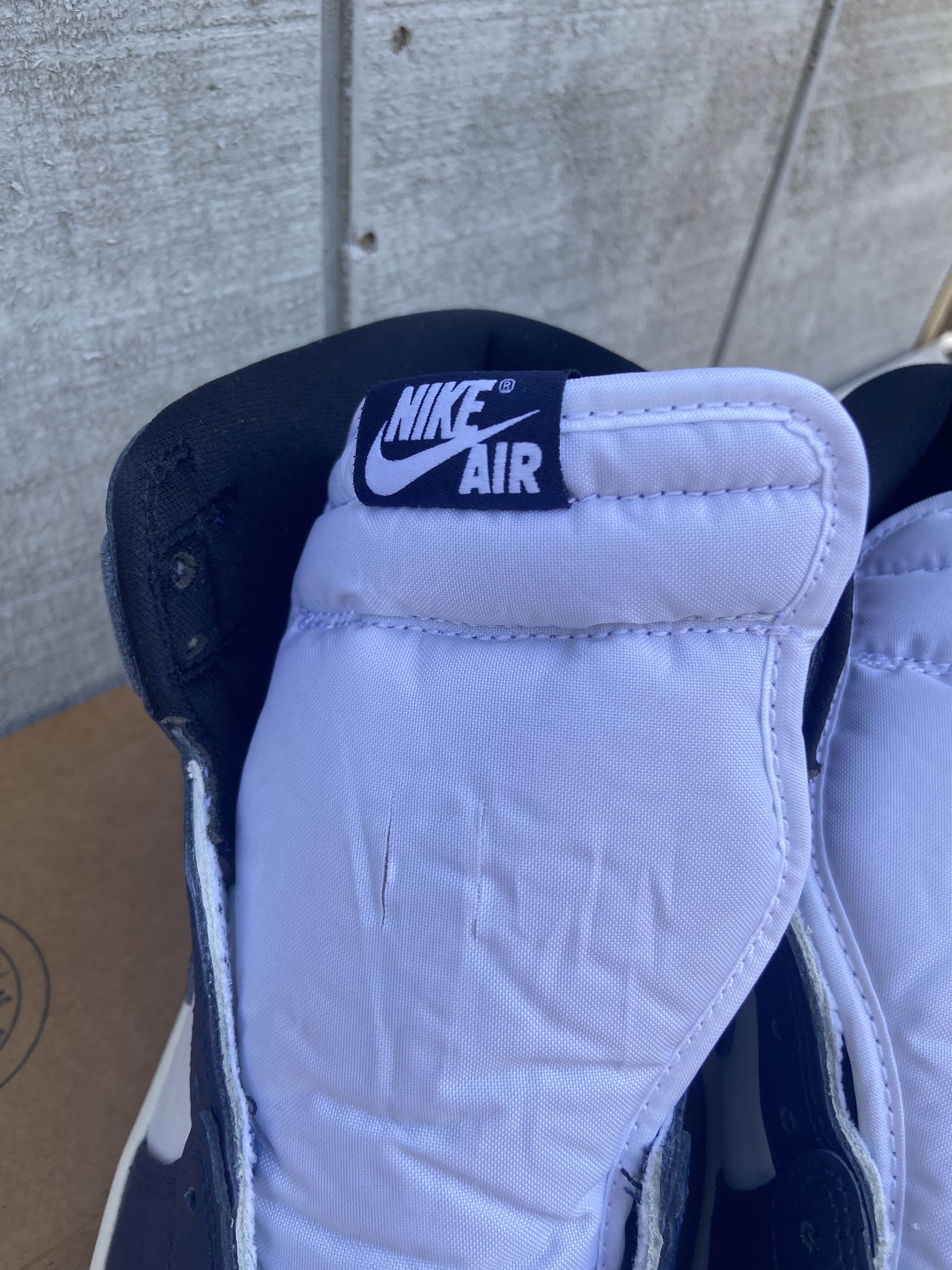 Nike Air Jordan 1 Retro OG High Midnight Navy Unreleased Sz 9.5 Size US 9.5 / EU 42-43 - 9 Thumbnail
