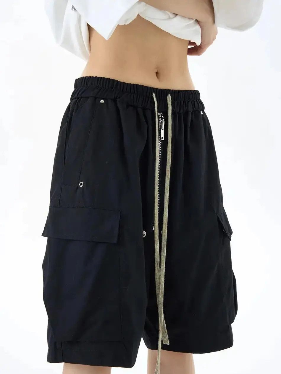 Japanese Brand × Vintage Hip Hop Zipper Pocket Casual Shorts Size US 30 / EU 46 - 4 Thumbnail
