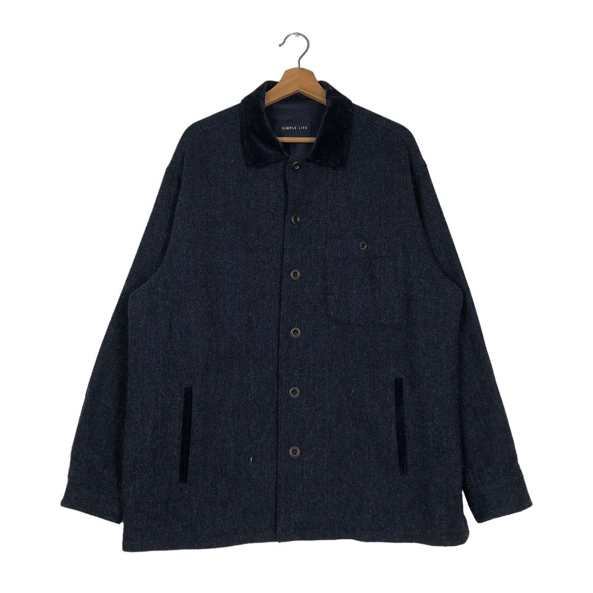 Japanese Brand 🔥Vintage Chore Work Jacket Cargo Simple Life Issey Miyake Size US L / EU 52-54 / 3 - 1 Thumbnail